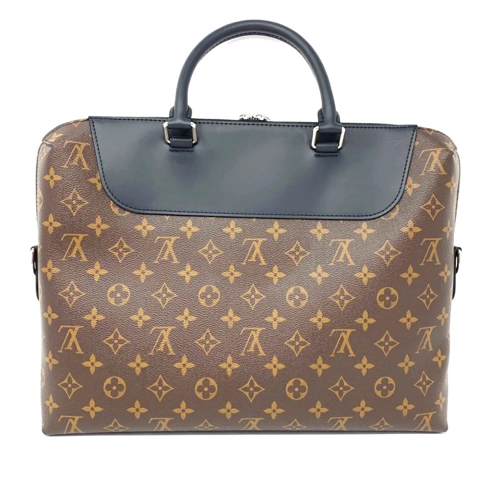 Louis Vuitton | Porte-Documents Jour Brown Monogram Messenger Laptop Bag - Picture 4 of 17